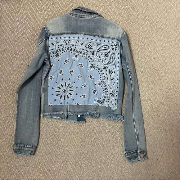 Bandana Denim Jacket - Picture 3 of 4